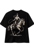 Black "Cowgirl" Shirt