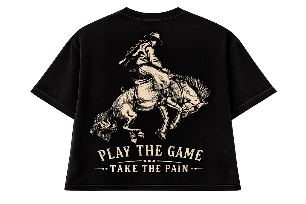 Black "Tough Country" Shirt