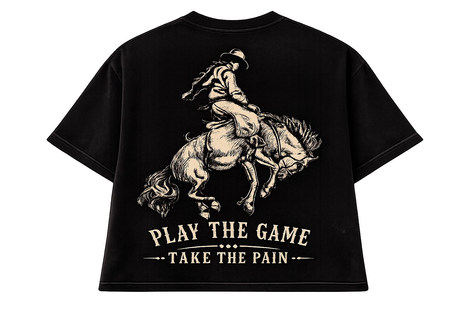 Black "Tough Country" Shirt