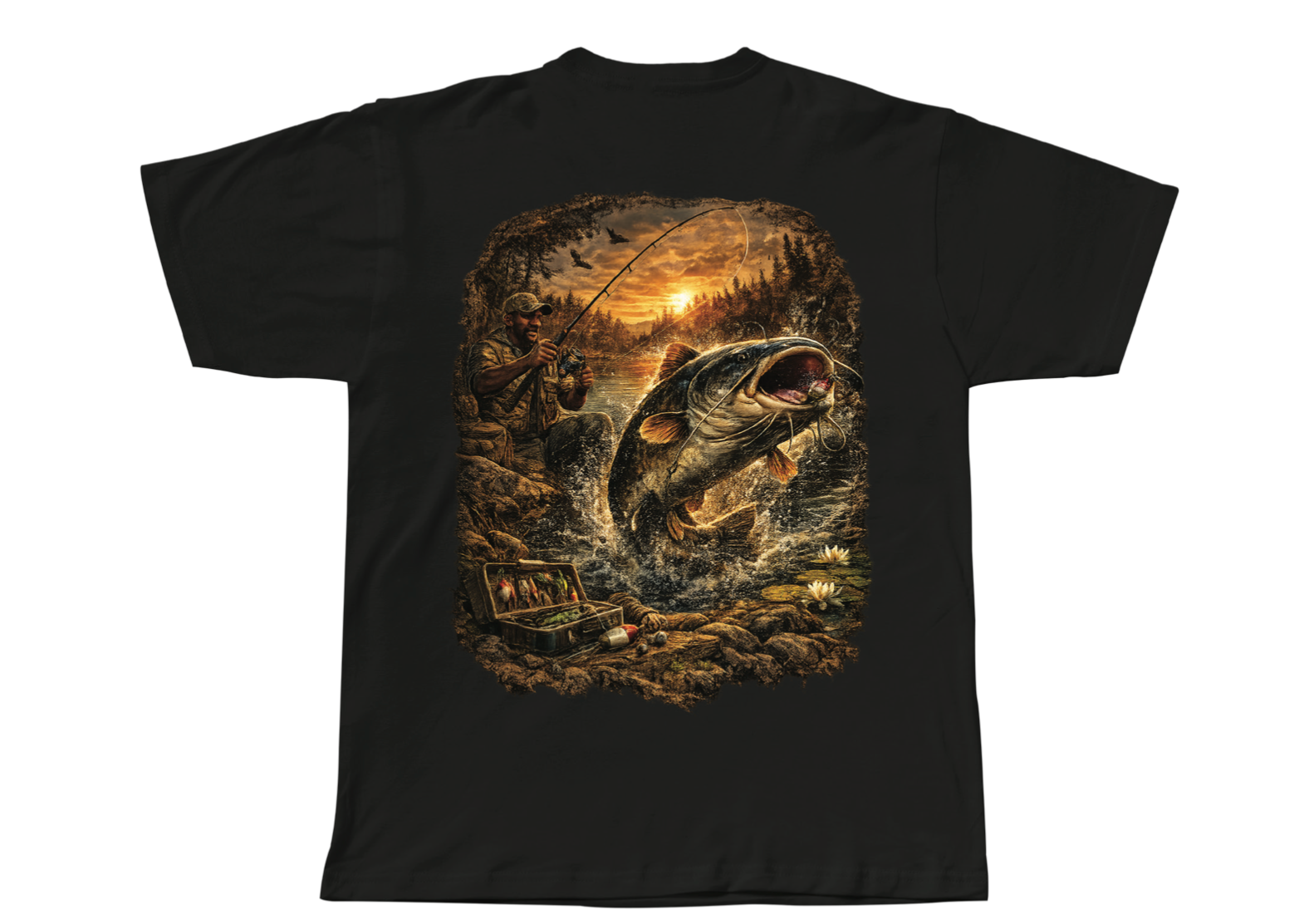 Black "Big Bass" Shirt