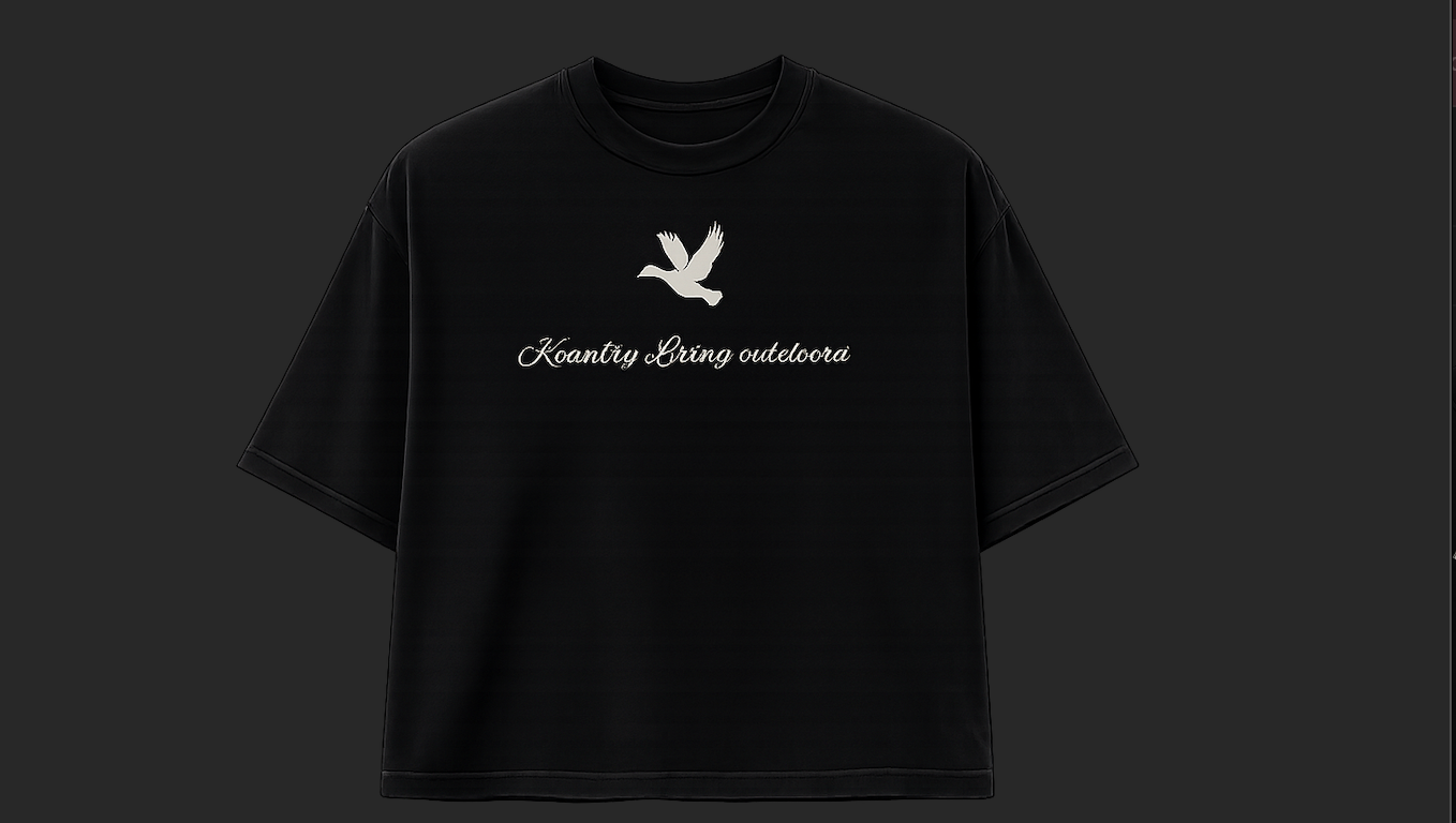 Black "Cowgirl" Shirt