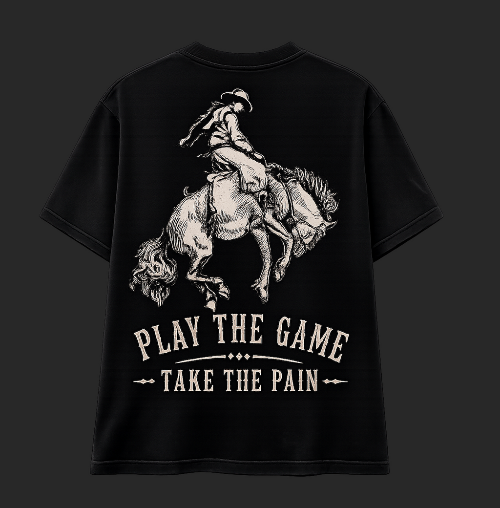 Black "Tough Country" Shirt